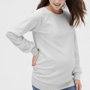 NWT XL Maternity Gap Tunic Sweatshirt